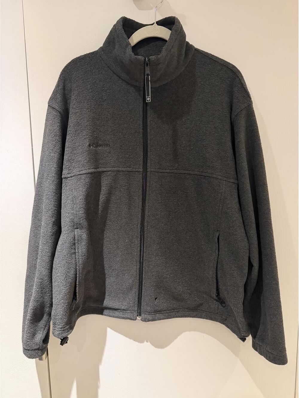 Columbia Men’s Gray Full-Zip Fleece Jacket